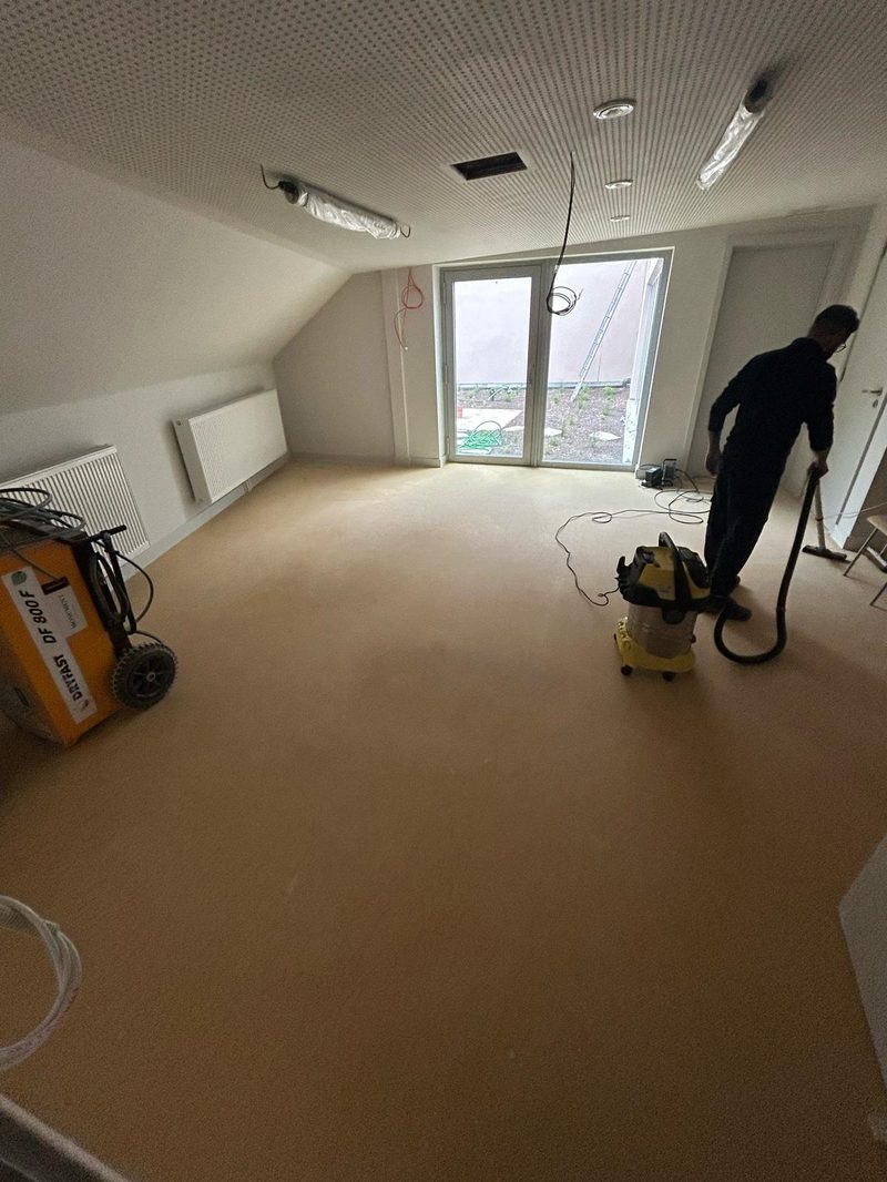 The PM Cleaning team at work