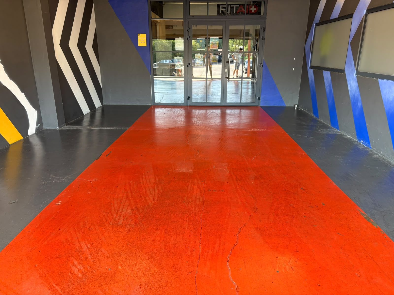 Plateau d’une salle de sport (H5) après remise en état par PM Cleaning