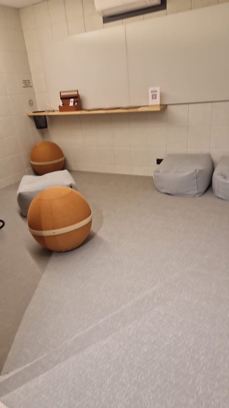 Salle de détente entretenue par PM Cleaning