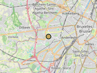Map Anderlecht