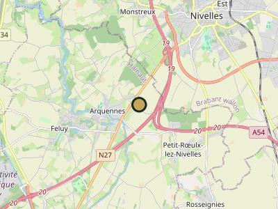 Map Arquennes