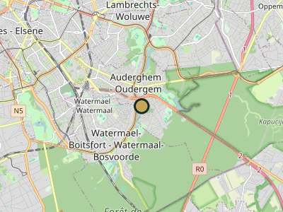 Map Auderghem