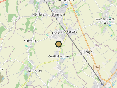 Map Chastre