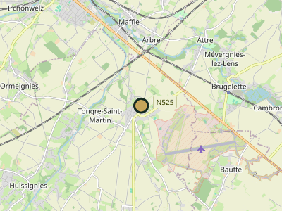 Carte Chievres