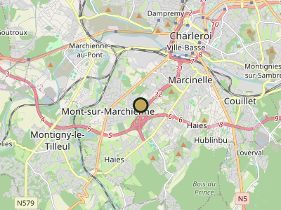 Map Couillet