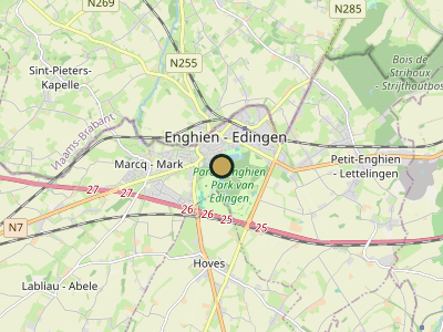 Map Enghien