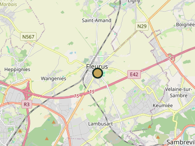 Map Fleurus