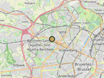 Map Ganshoren