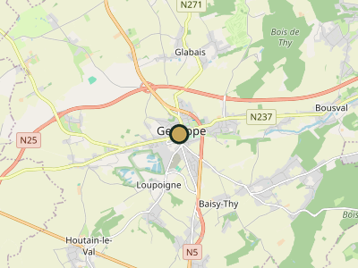Map Genappe
