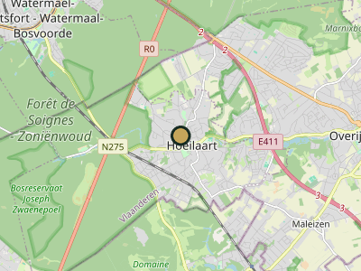 Map Hoeilaart