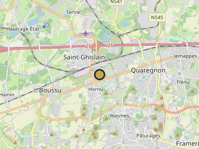 Map Hornu