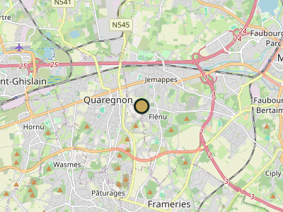 Map Jemappes