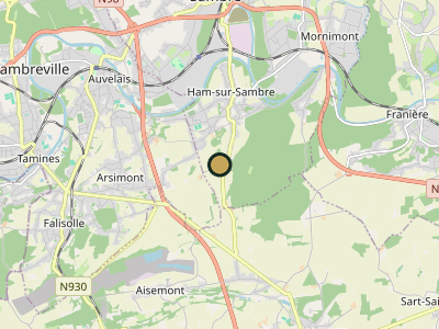 Map Jemeppe Sur Sambre