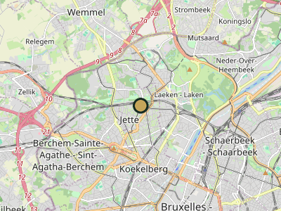 Map Jette