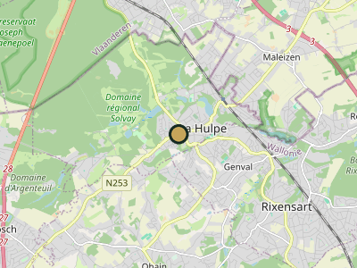 Map La Hulpe