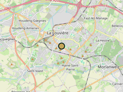 Map La Louviere