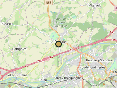 Map Le Roeulx