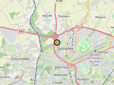 Map Les Bons Villers
