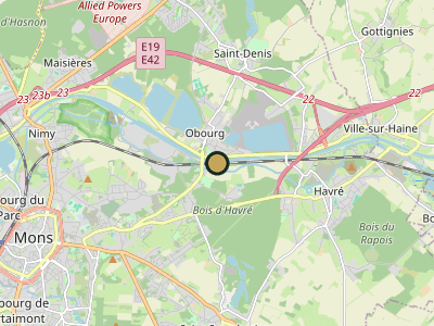 Map Obourg