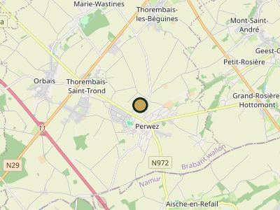 Map Perwez