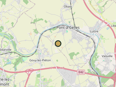 Map Pont A Celles