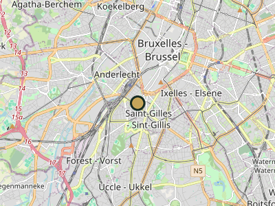 Map Saint Gilles