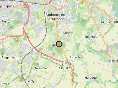 Carte Saint Symphorien