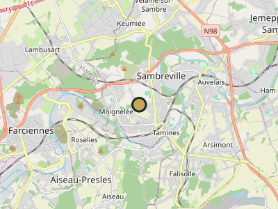 Map Sambreville