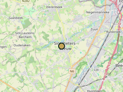 Map Sint Pieters Leeuw