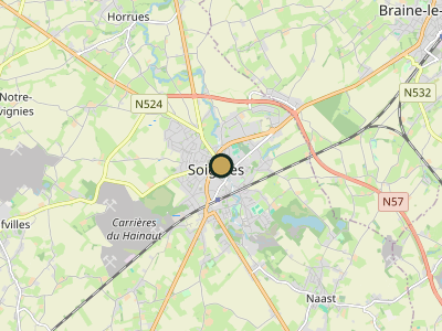 Map Soignies