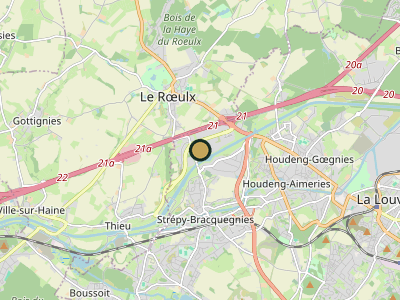 Map Strepy Bracquegnies