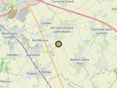 Map Walhain