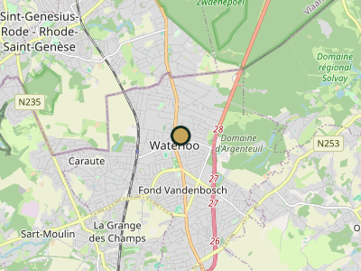 Map Waterloo