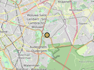 Map Woluwe Saint Pierre